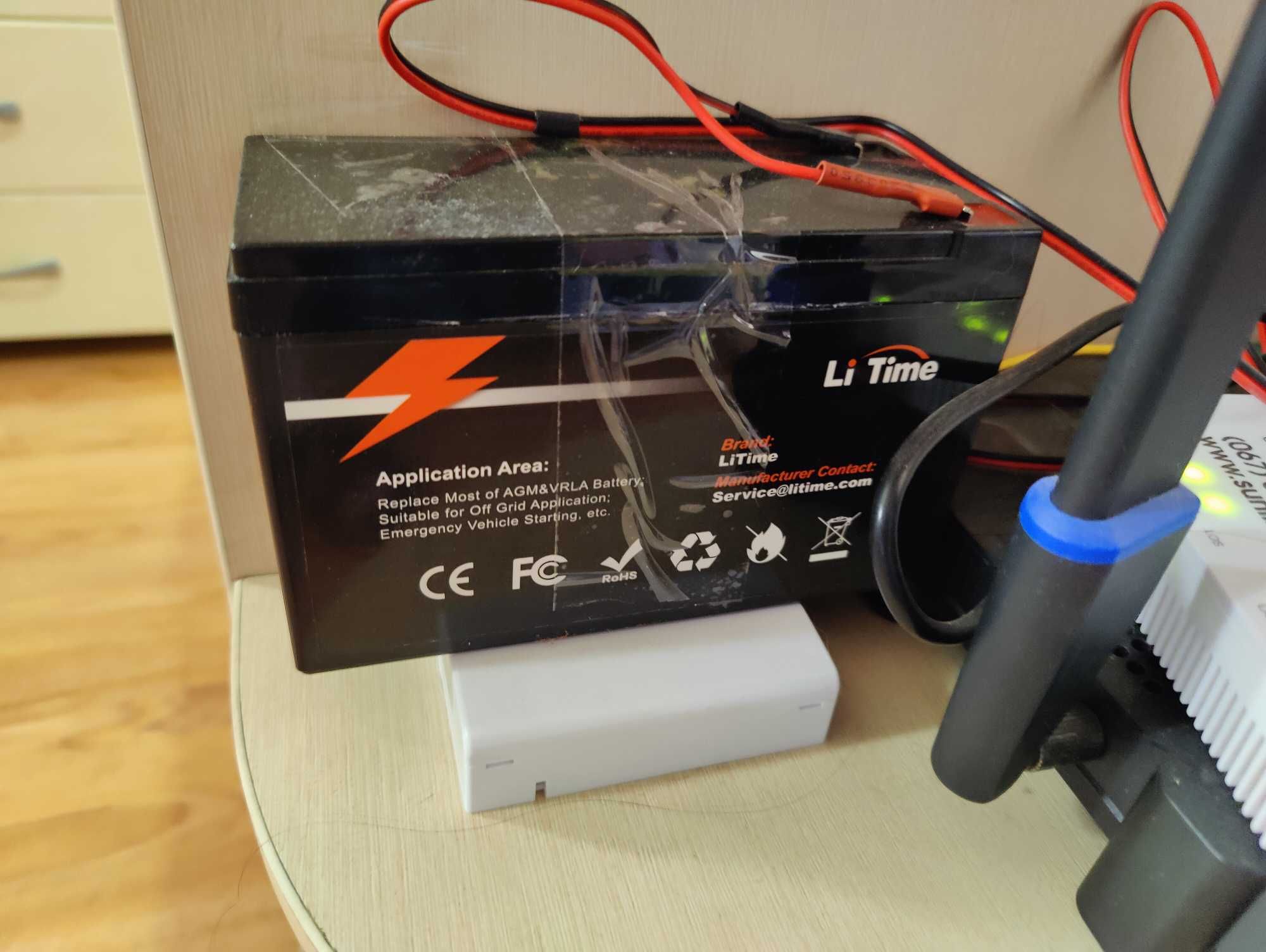 DC UPS 12V Energyfive Proline 60W  + LiFePo4 Аккумулятор 6Ah LFP