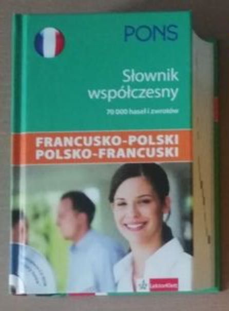 Słownik francusko-polski Polsko-francuski PONS - NOWY