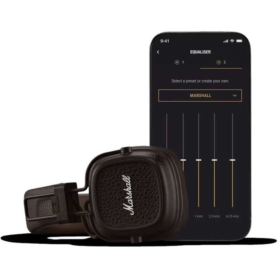 Навушники Marshall Major V 5 Brown Підтримка офіційного додатку1006834