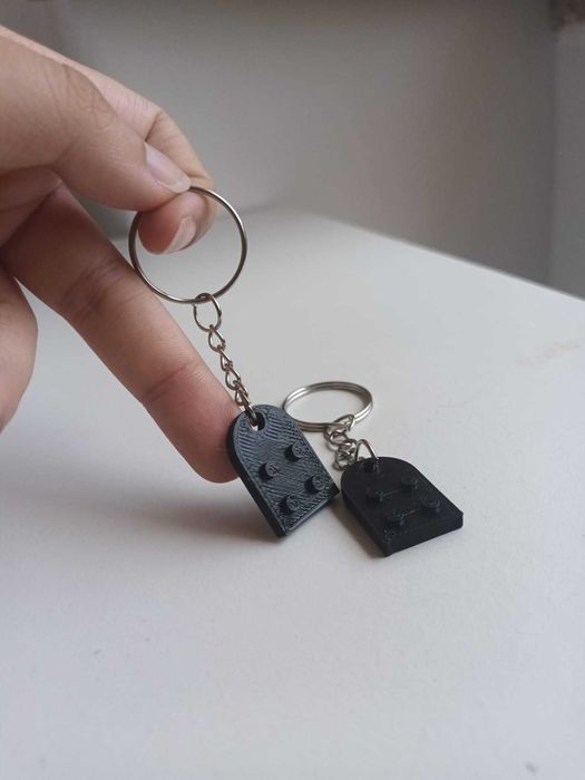 porta chaves lego