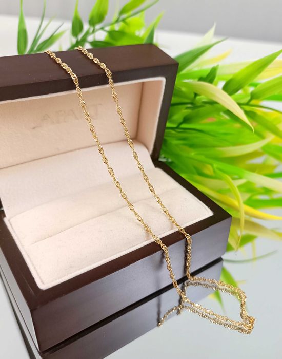 Złoty łańcuszek 2,44g 585