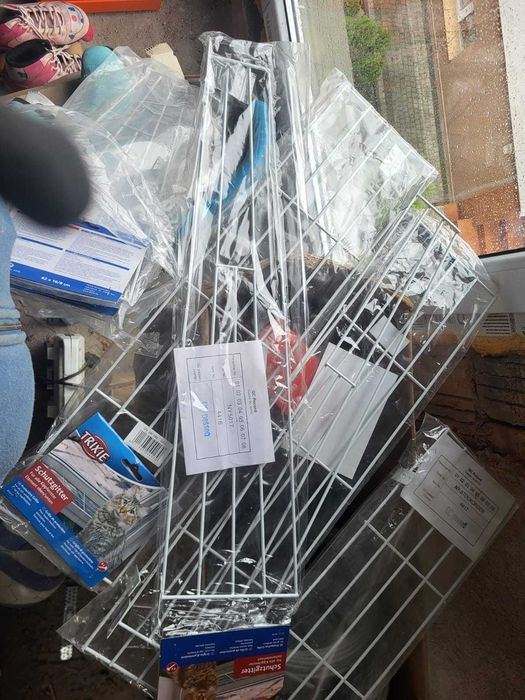 Kratki ochronne do okna boczne dla kotów Trixie 7 szt