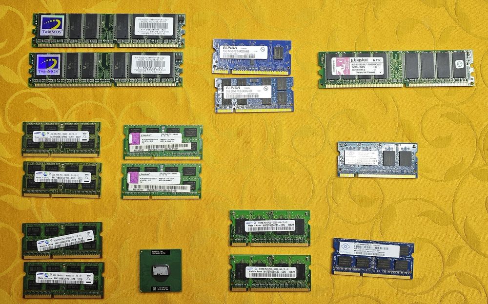 RAM DDR SO Dimm Pc2 Pc3