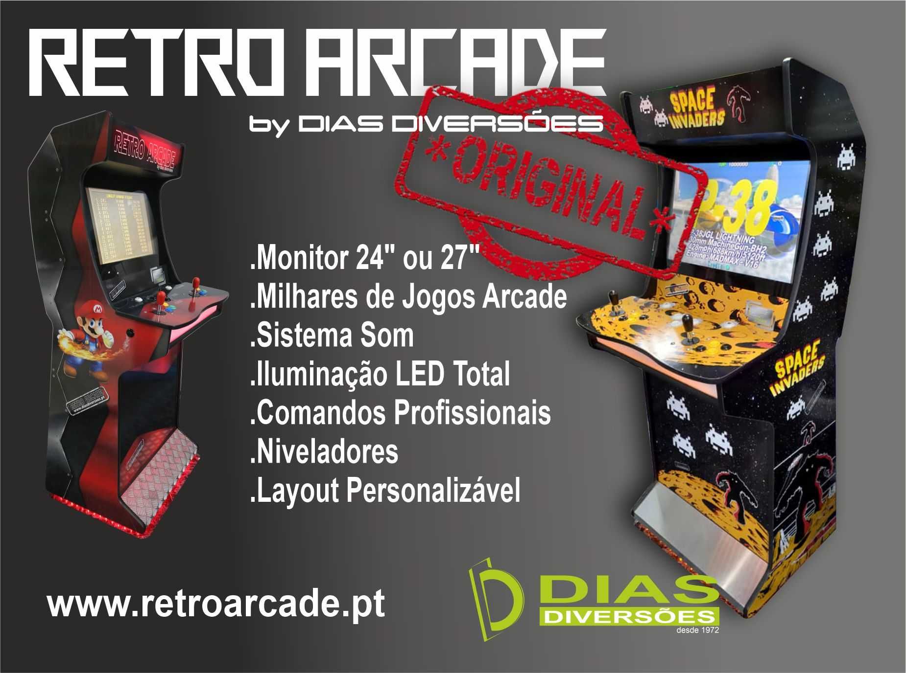 Retro Arcade - Novas (Somos os fabricantes)