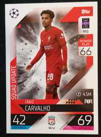 SU2 Fabio Carvalho Liverpool - Match Attax Extra 2023