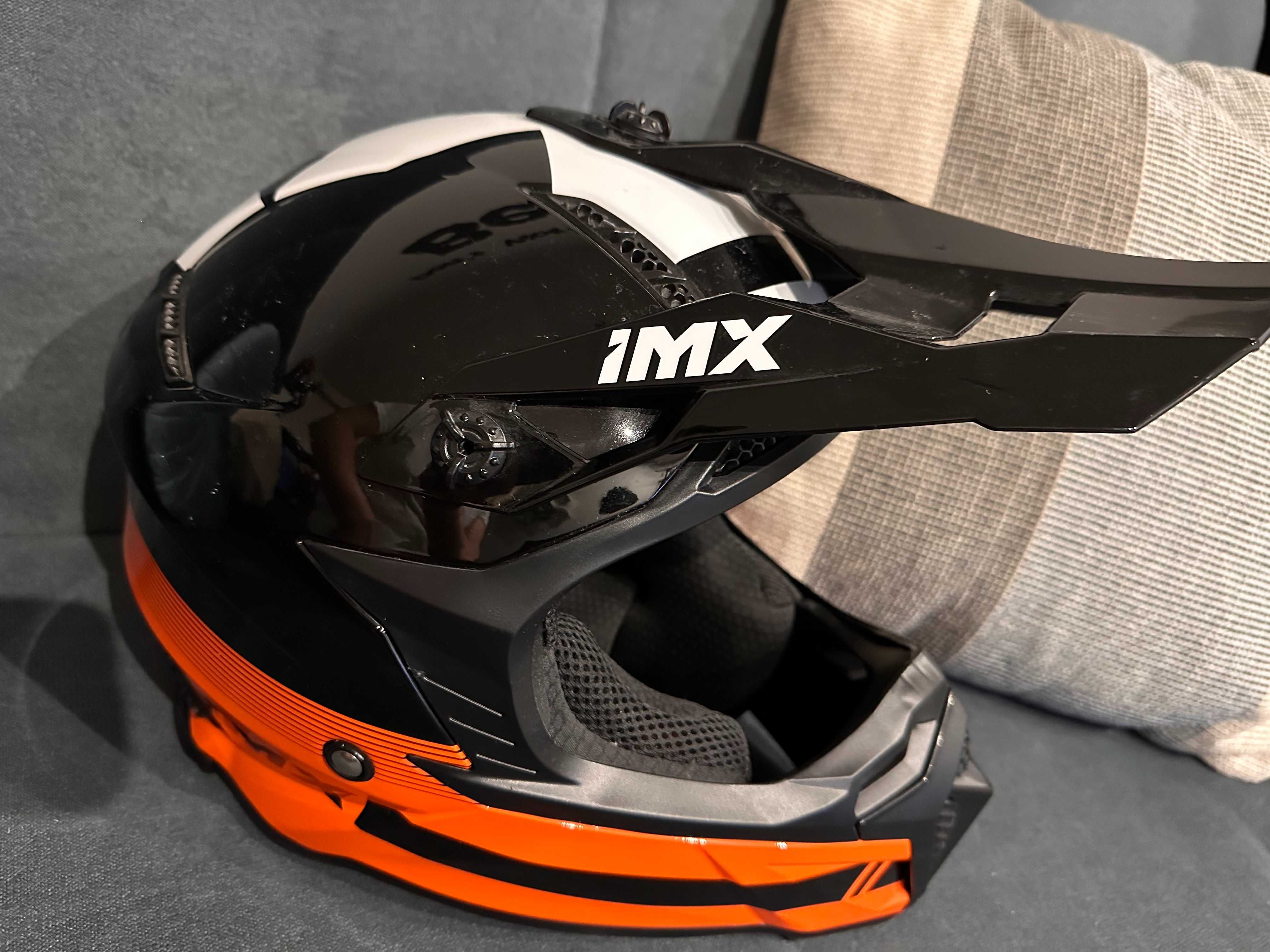 Kask motocyklowy Cross offroad  IMX FMX-02  rozm. M