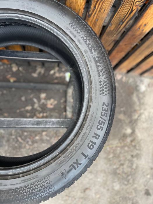 Б/у шини 235/55 r19 Contindntal 22 рік, 7 мм