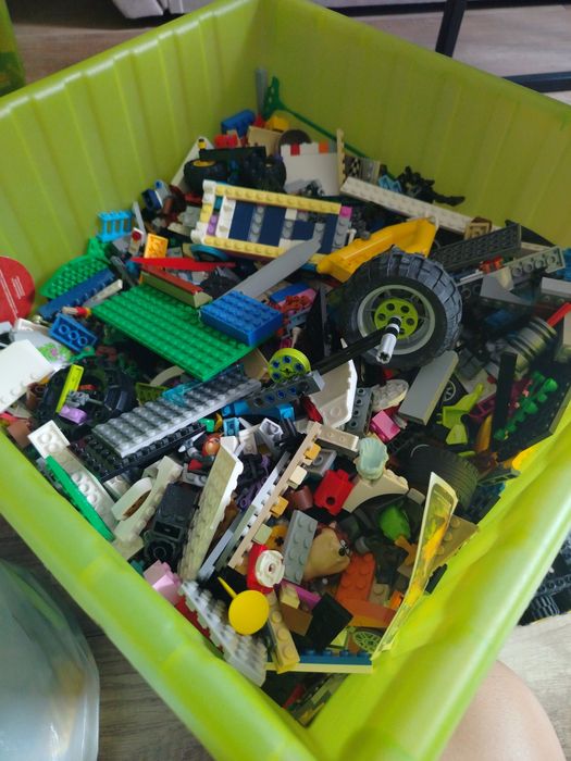 Oryginalne klocki LEGO na wagę 7 kg