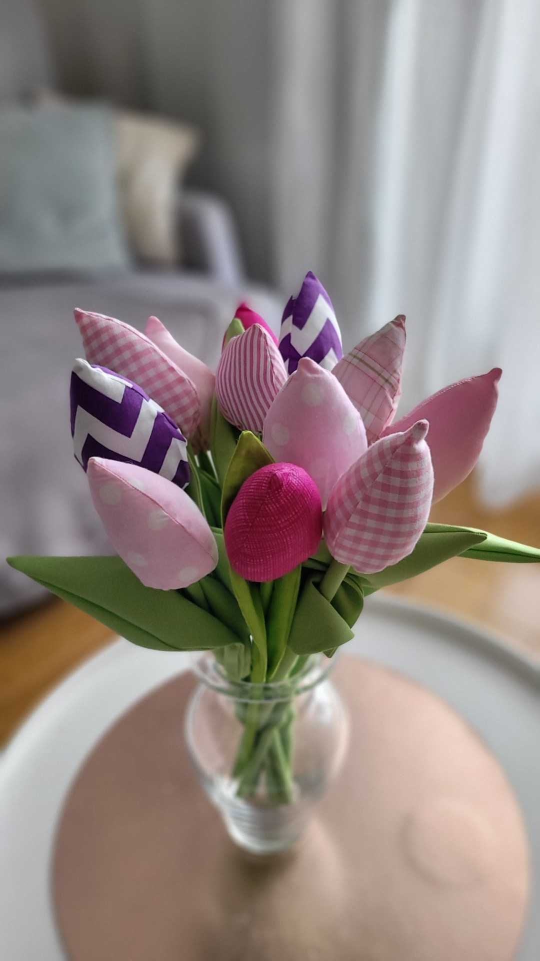 Wielkanocna ozdoba - 5zł za 1 szt. tulipana. Bukiet wiosennych kwiatów