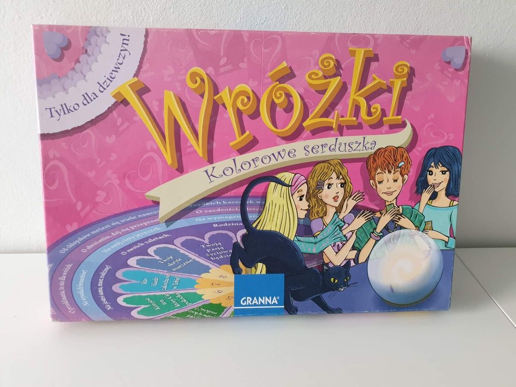 Gra planszowa Wróżki Kolorowe Serduszka