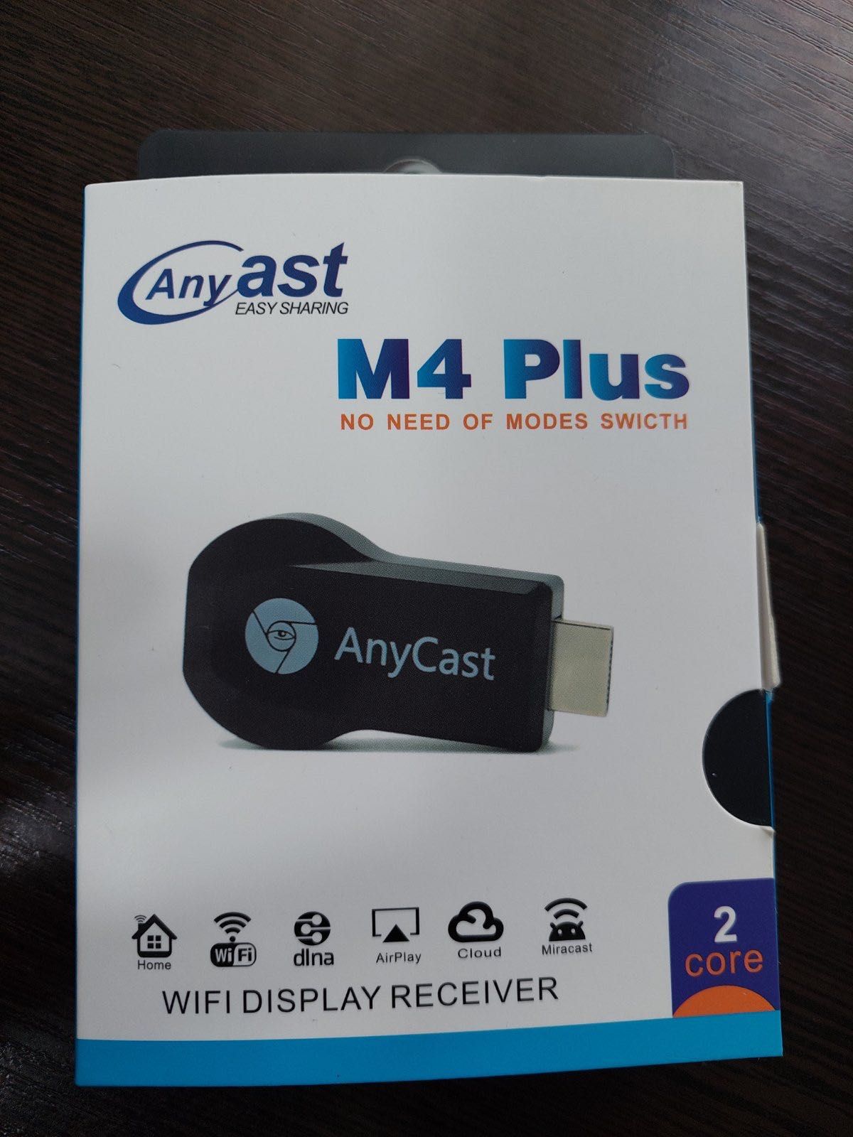 WiFi медіаплеєр Anycast M4 M9 Plus 1080P HDMI ТВ тюнер
