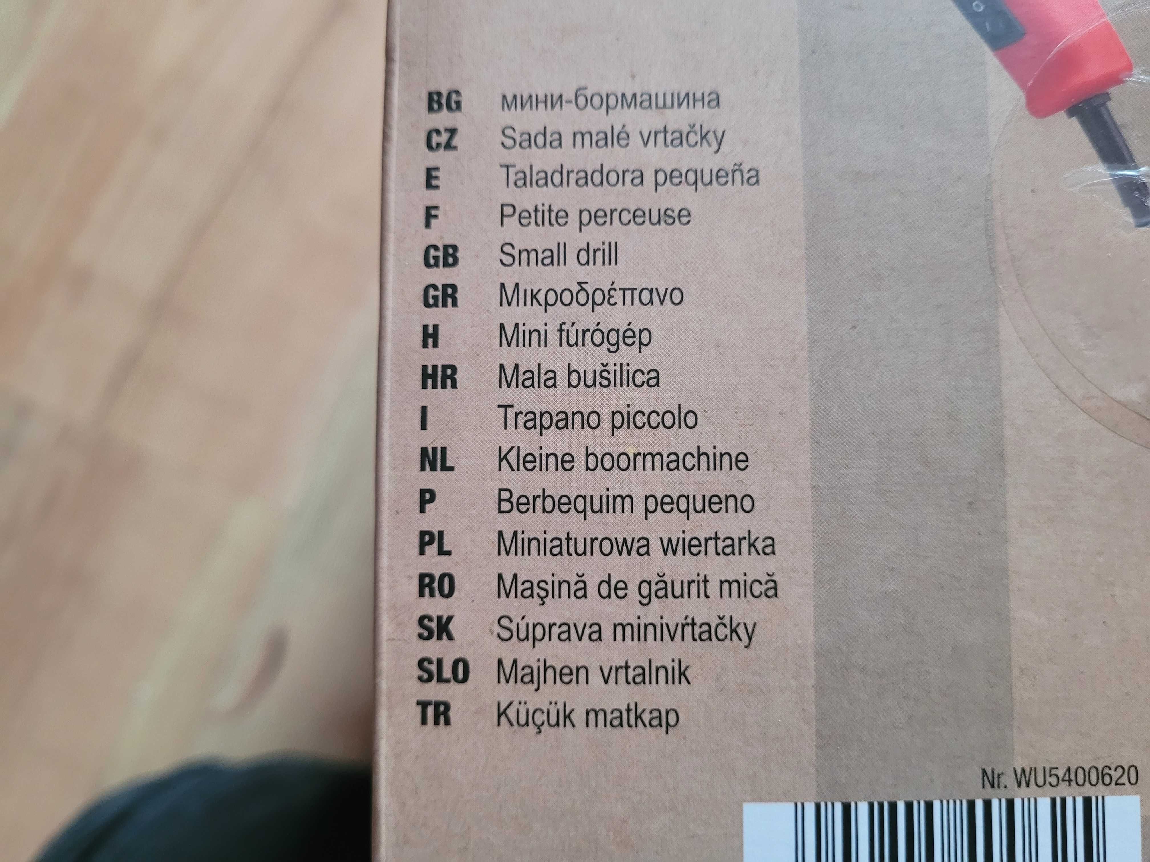 Mini szlifierka wiertarka wielofunkcyjna meister
