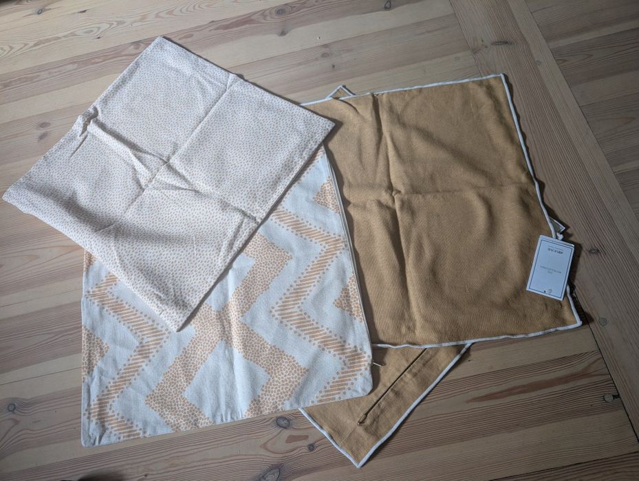 Lniane poszewki na poduszki