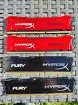 24GB Pamięć RAM DDR3 HyperX Fury 2x8GB i 2x4GB działają razem!
