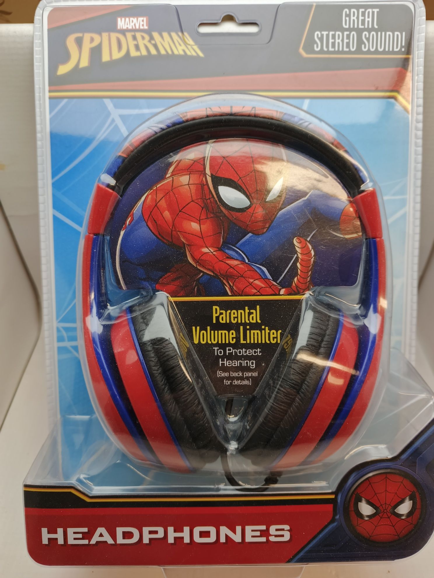 Przewodowe sluchawki Marvel Spiderman