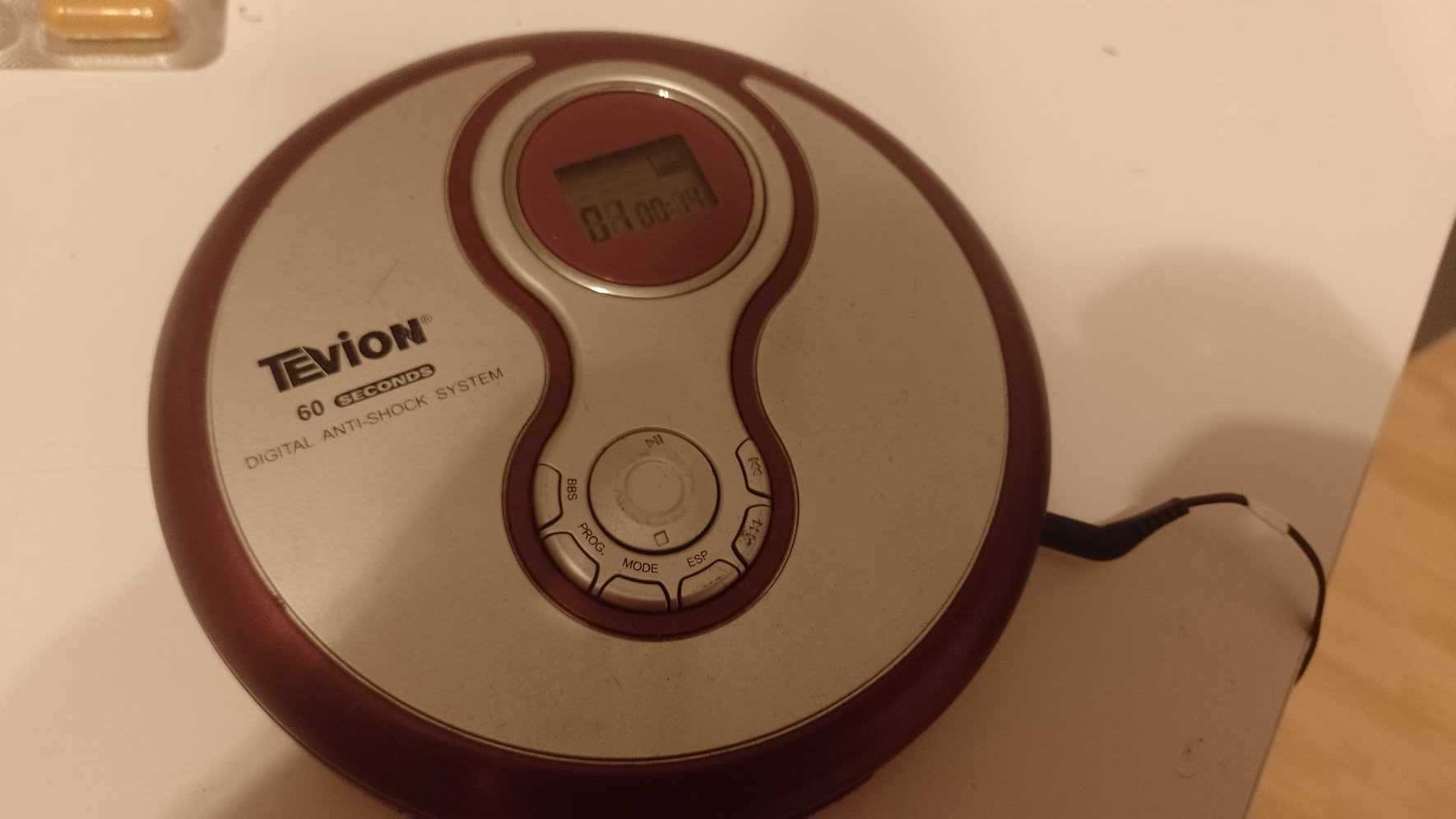 Discman Tevion anti-shock