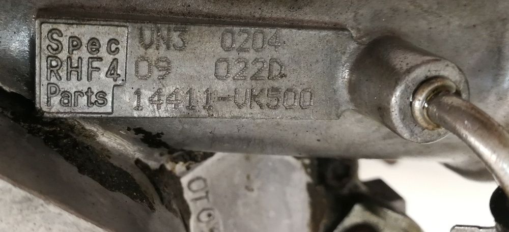 turbo nissan navara D22 2003 YD25DDTI