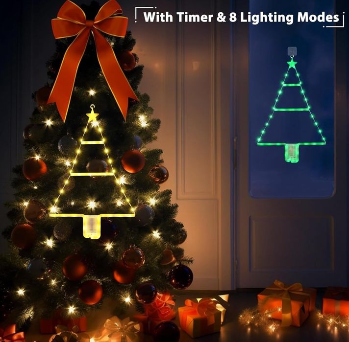 Oświetlenie bożonarodzeniowe choinka led