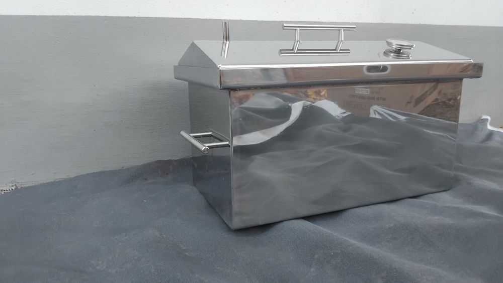 Коптильня горячего копчения из нержавеющей стали 1.5 мм