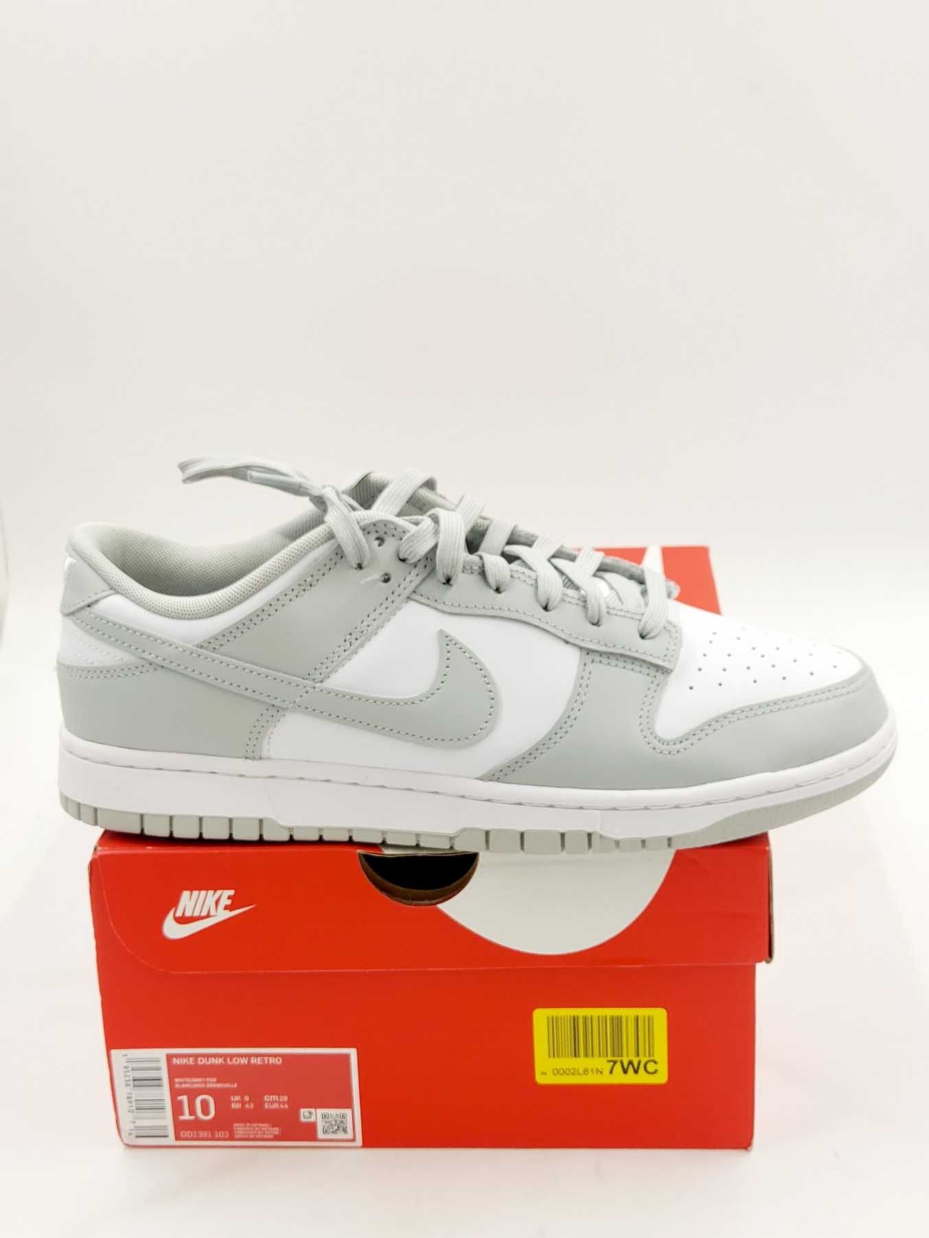 Nike buty męskie sportowe Dunk Low szare R.44 NI99L