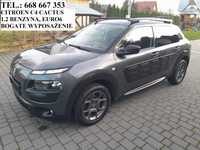 Citroën C4 Cactus 1.2 benzyna, EURO6, 104 tys. km, bogate wyposażenie