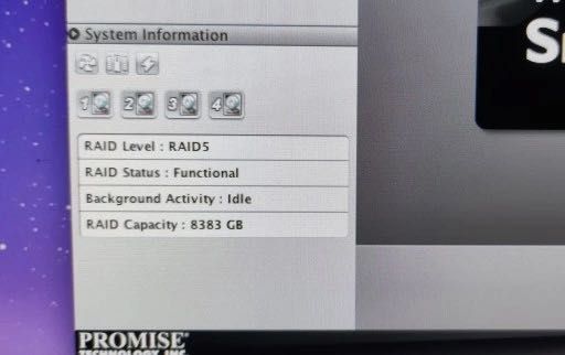 Promise 12TB RAID 5 DAS - SmartStor DS4600