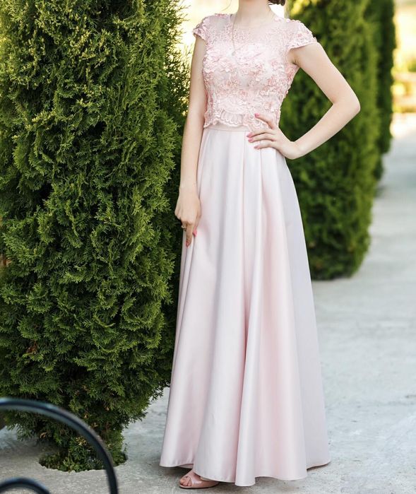 Костюм святковий наряд юбка, топ платье на випускний