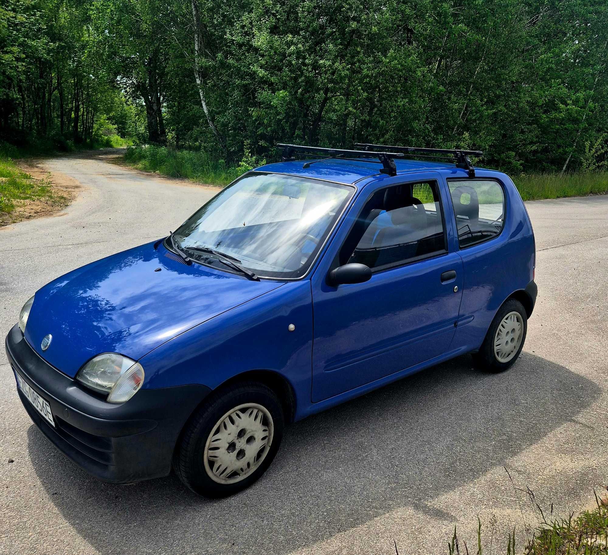 Fiat Seicento 2004 bezwypadkowy 1 właściciel super stan, hak, bagażnik
