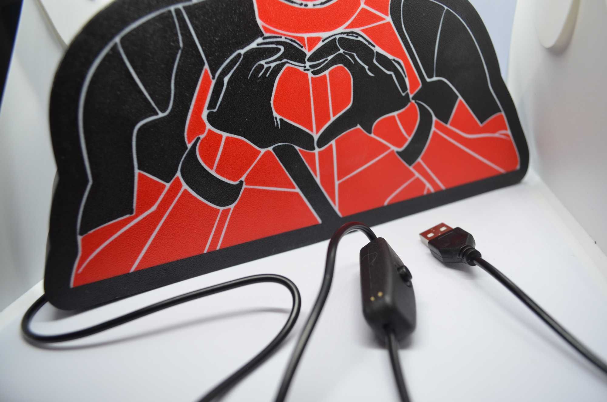 Deadpool Candeeiro Luminária