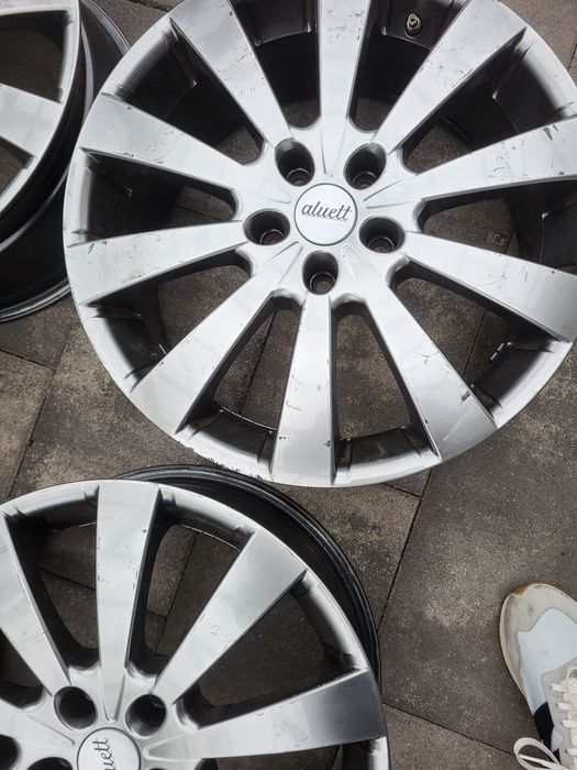 Alufelgi Aluett 5×112 R18 Volkswagen Audi  Skoda Seat Mercedes 4 szt