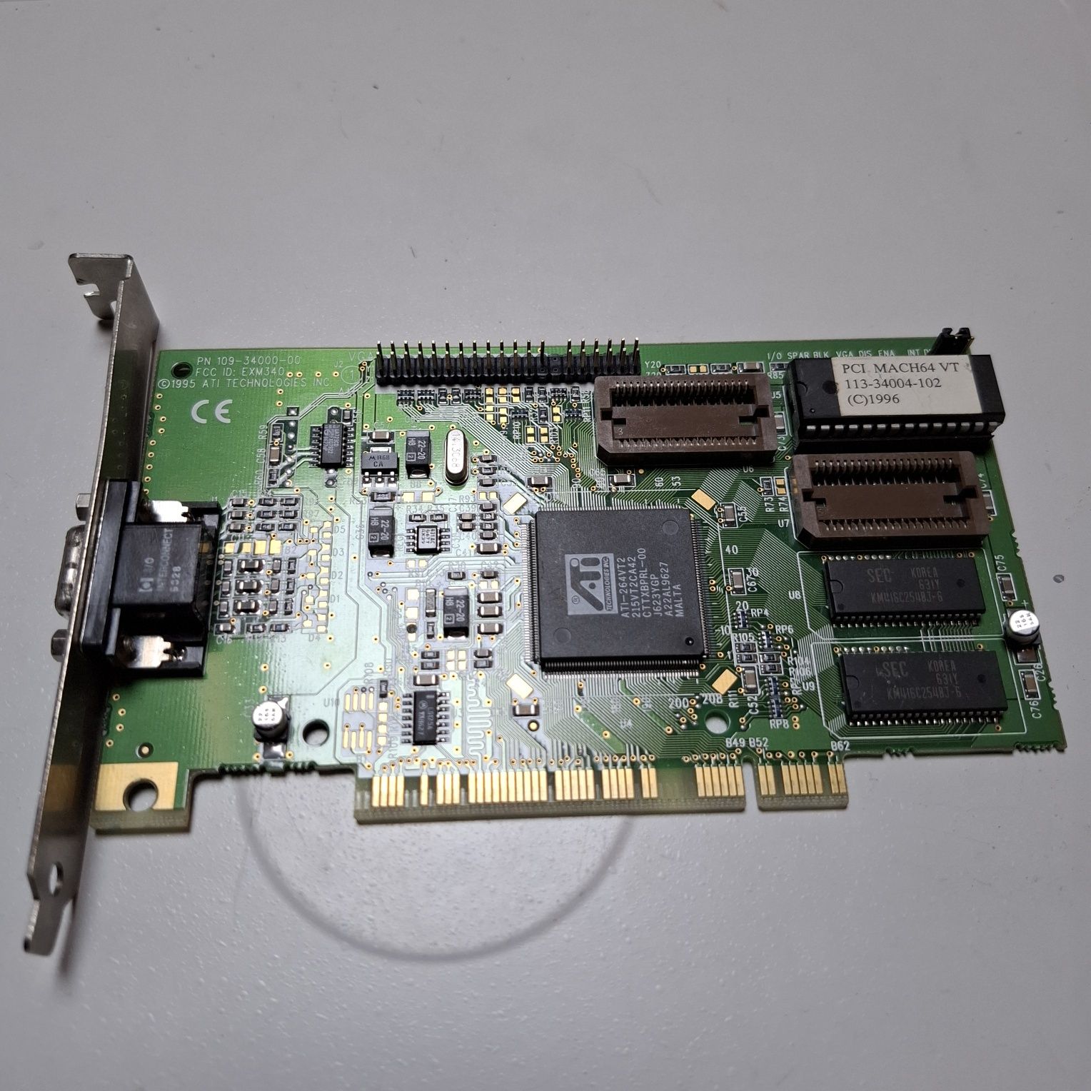 Karta graficzna ATI MACH64VT2 1mb PCI Optimus Retro
