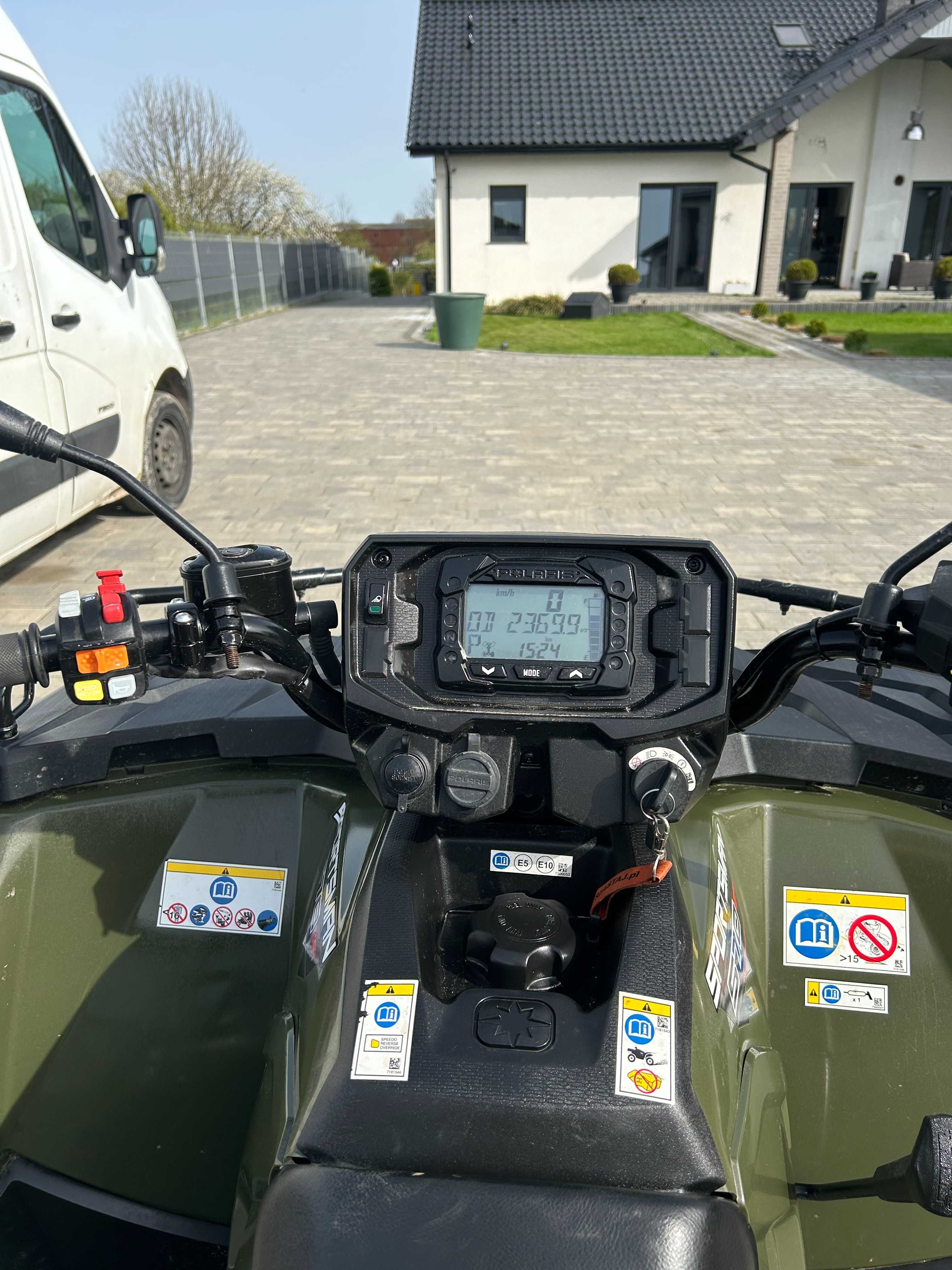 Quad Polaris Sportsman EFI ODBLOKOWANY