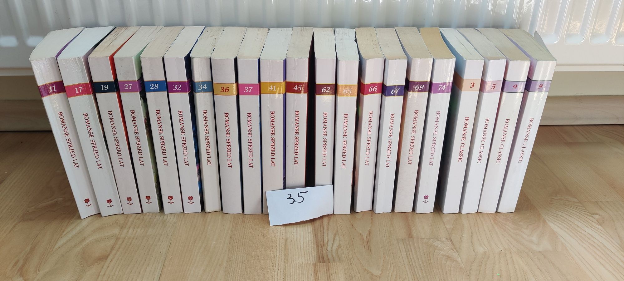 Zestaw 21 romansów ( 17-sprzed lat i 4 -classic)