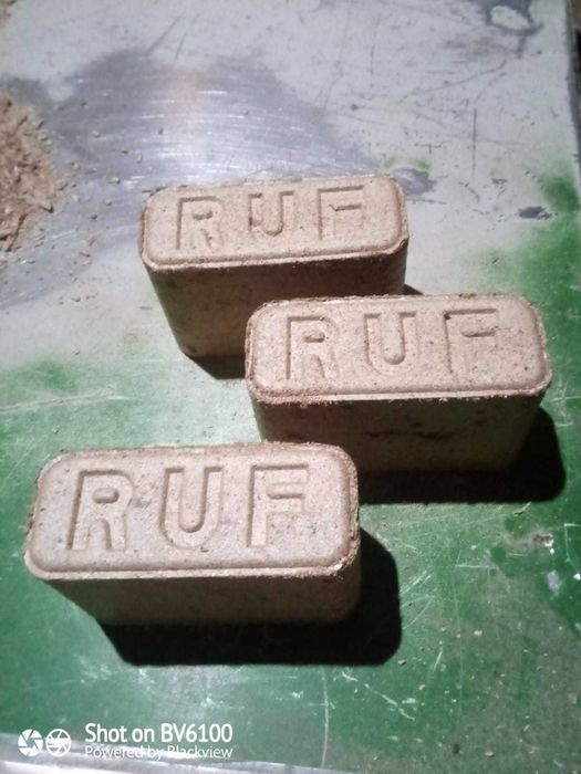 Купить Паливні брикети RUF від виробника. Брикет