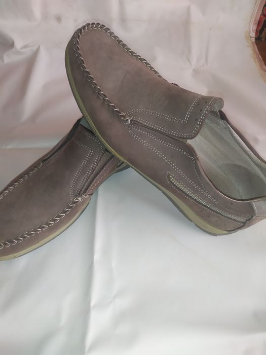 Макасини чоловічі 42-44  р  27 см по стельці ІТАЛІЯ ШКІРА