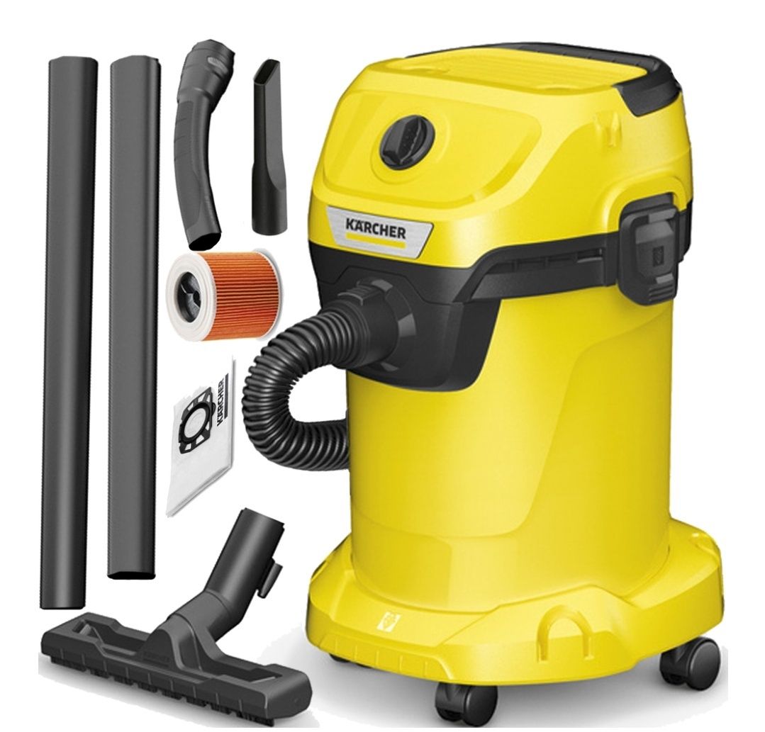 Odkurzacz warsztatowy Karcher WD3 19L przewód 4 metry