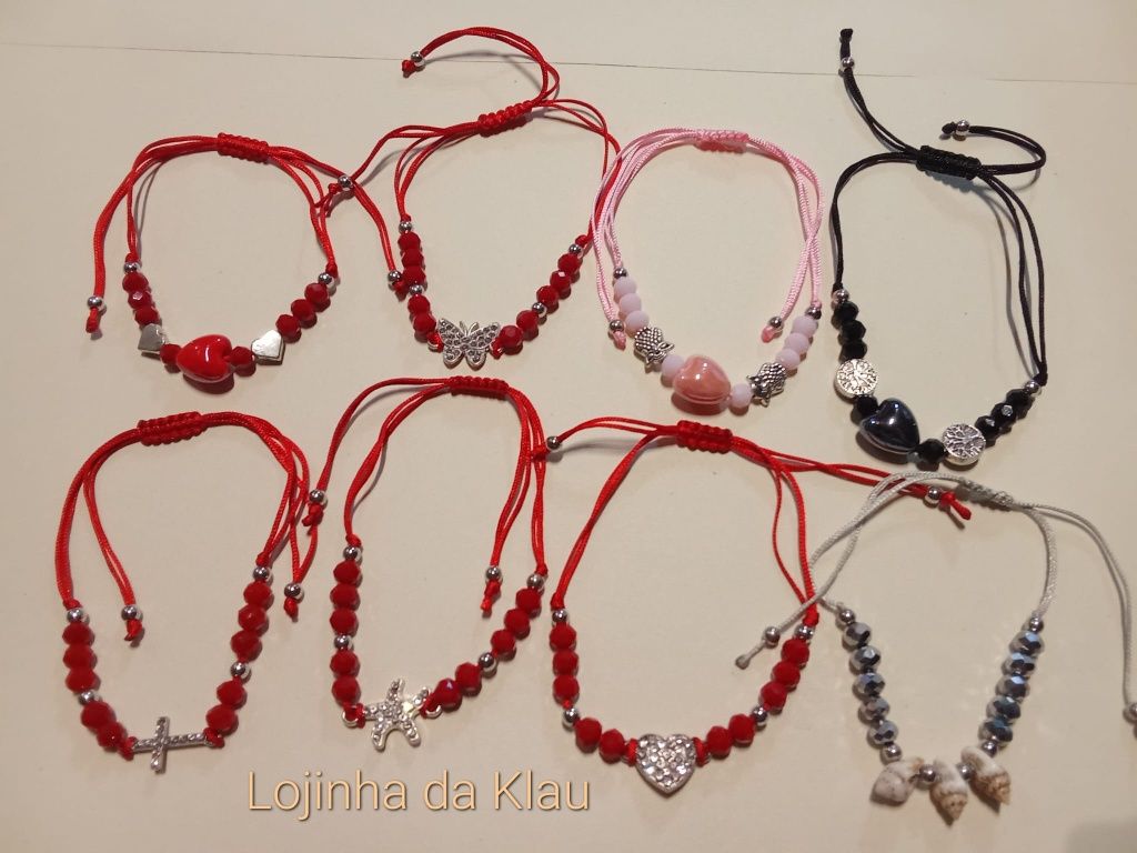 Pulseiras novas disponiveis