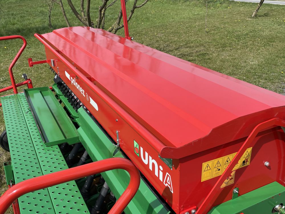 Siewnik talerzowy Unia Polonez 550 3 m kółka komputer
