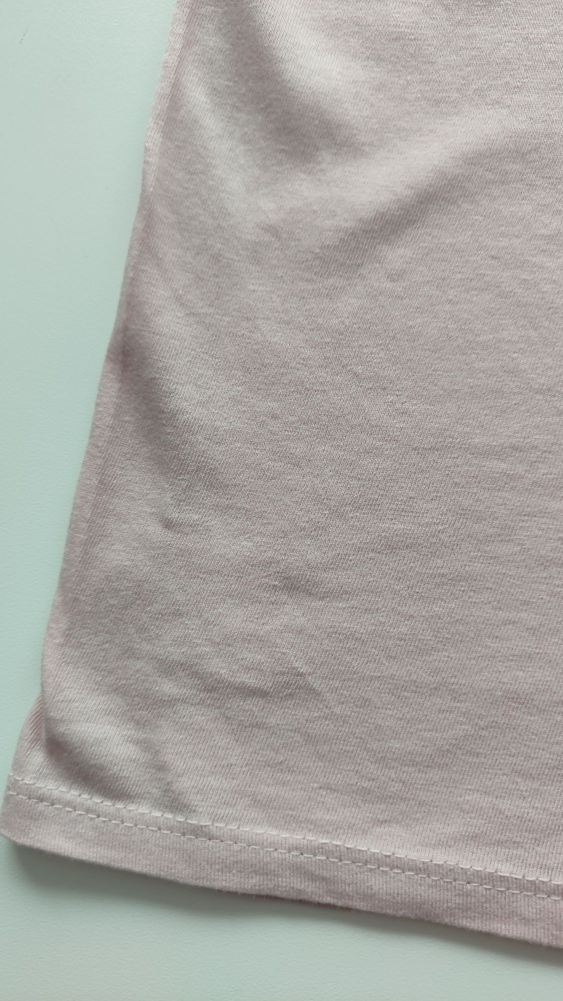 Różowa koszulka z truskawką 140 Sinsay bawełniany t-shirt