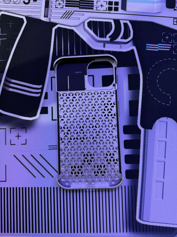Чохол Aluminium Case на iPhone 13: Silver