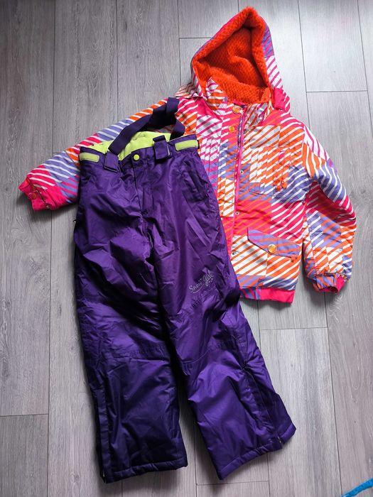 Zestaw narciarski zimowy dziewczęcy 133 140