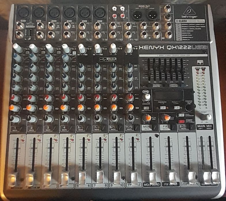 Микшерный Пульт! Behringer XENYX QX 1222 USB.