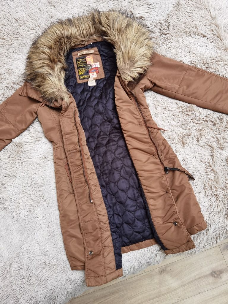 Płaszcz, parka, kurtka jesienno-zimowa khujo 38 M