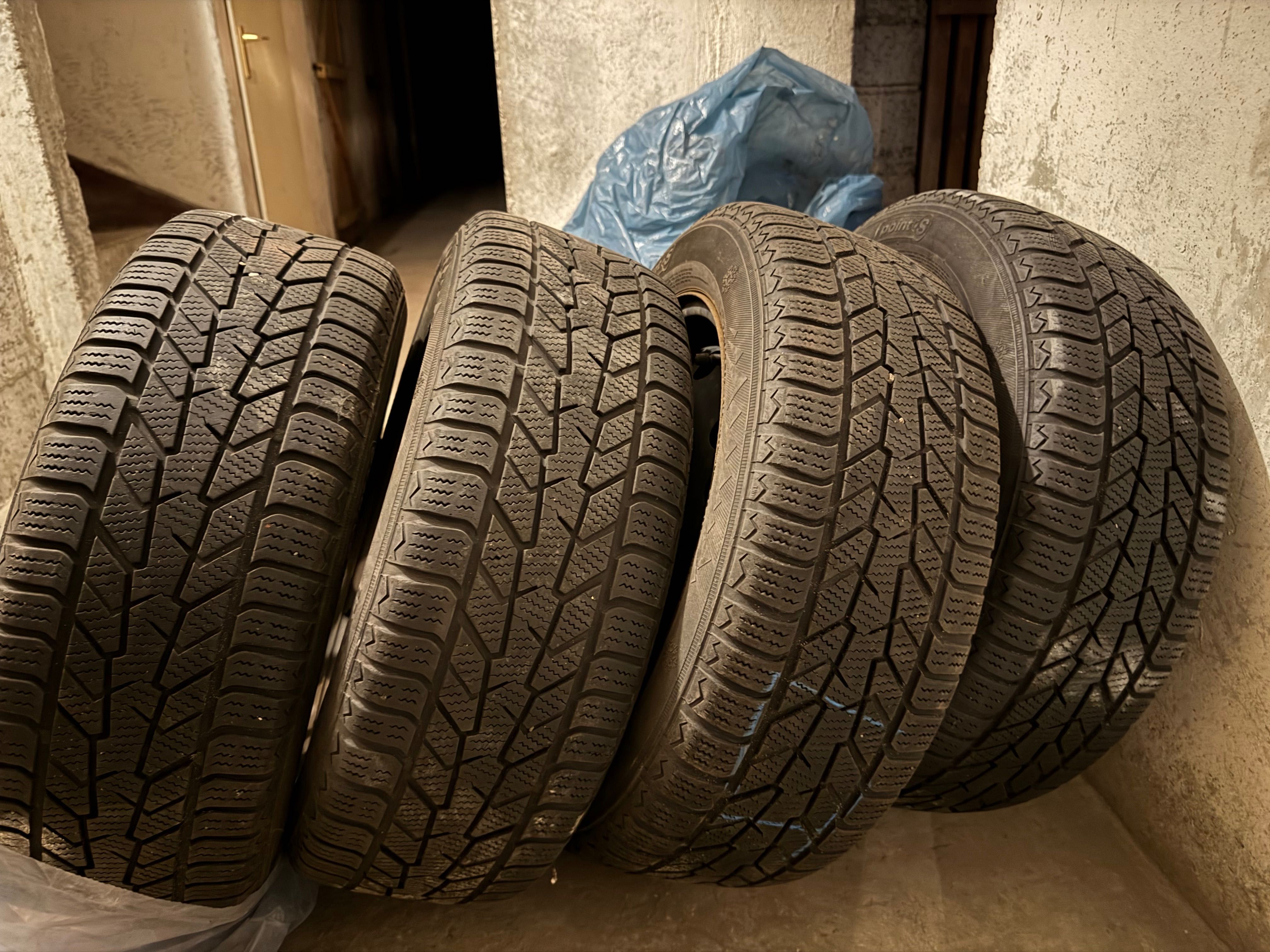 Opony zimowe z felgami 205/55 R16