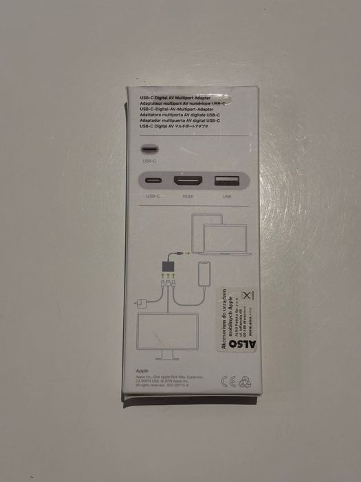 USB - c to Digital AV Multiport Adapter - Apple / przejściówka, hub