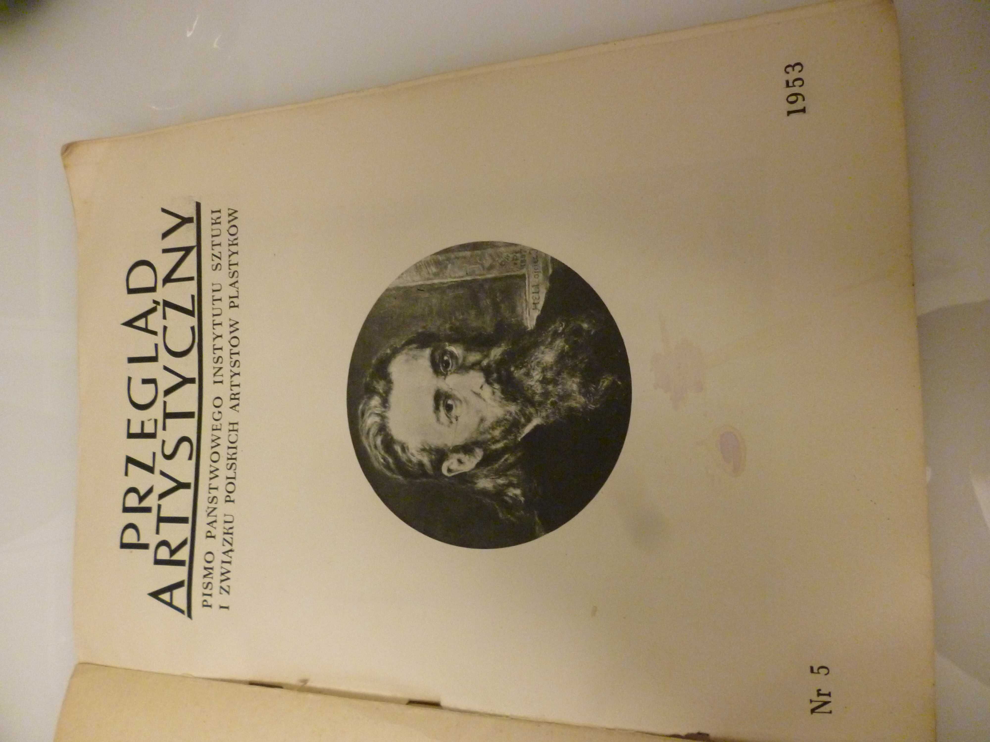 Czasopismo Przegląd artystyczny 5/1953 Jan Matejko rysunki