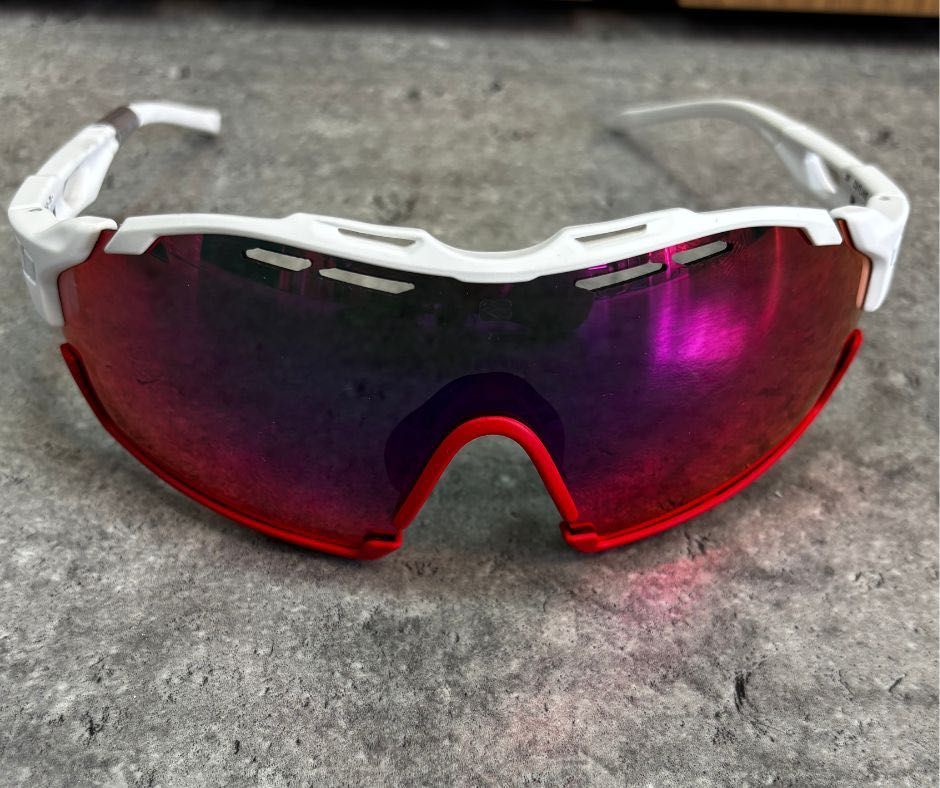 Okulary rowerowe Rudy Project Cutline Multilaser red