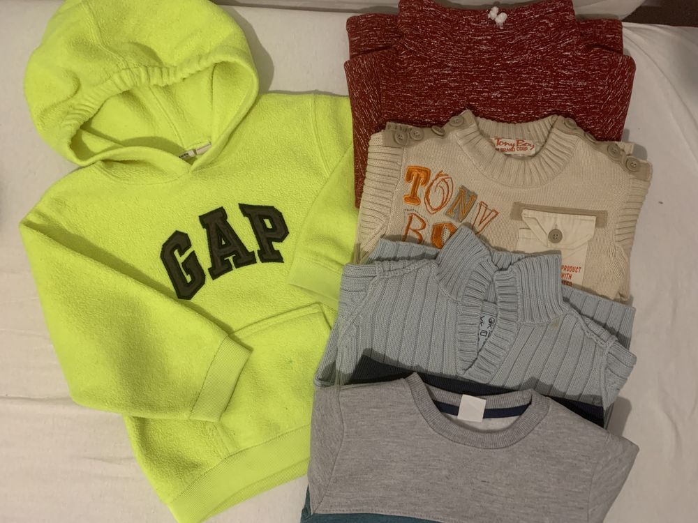 GAP bluza zestaw sweter polar