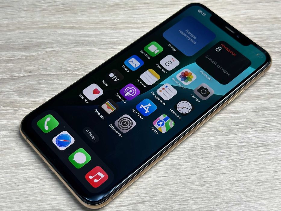 Apple iPhone XS Max - 256GB - Gold Neverlock ІДЕАЛ 100% АКУМУЛЯТОР