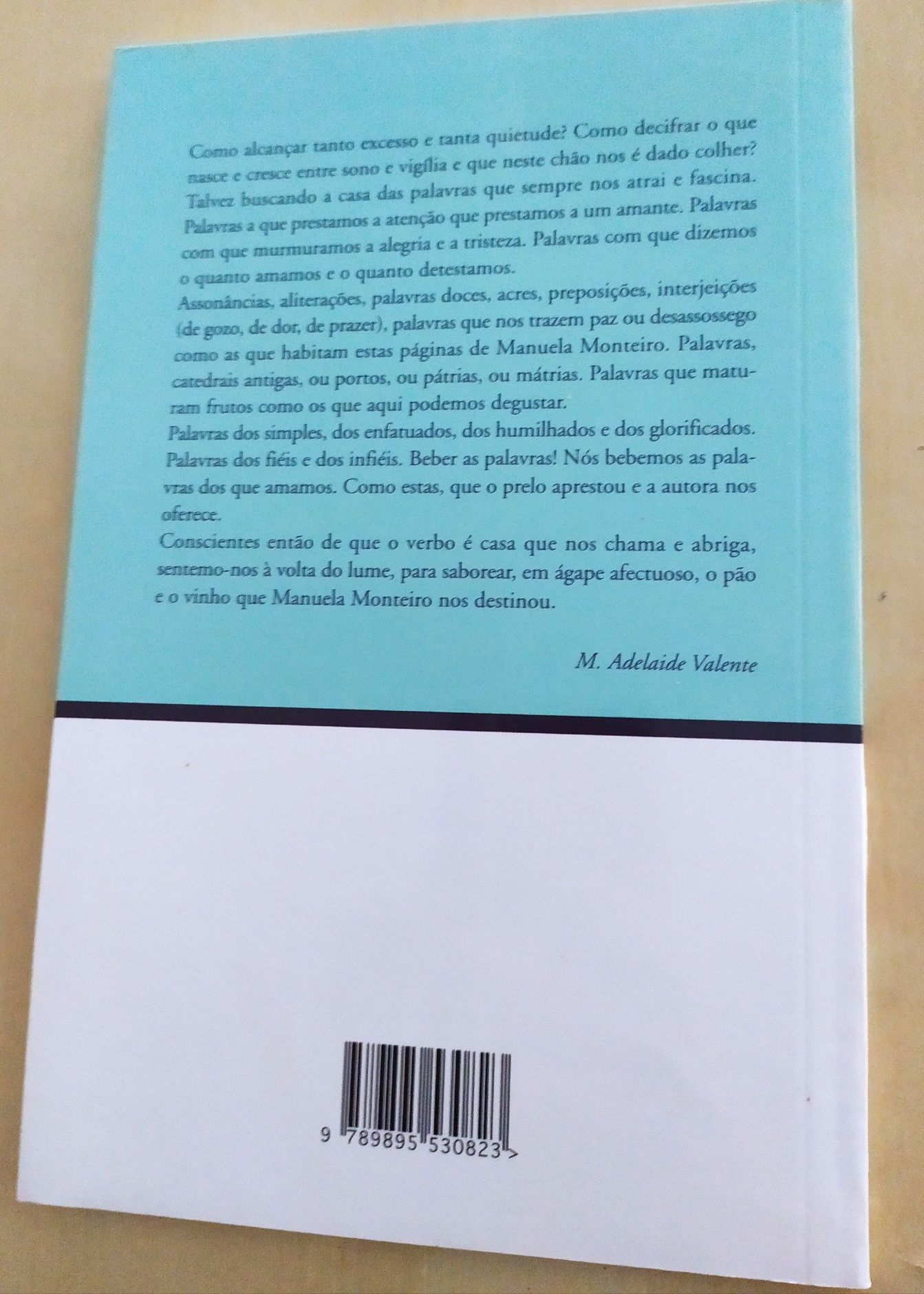 Livro Silêncio Inquieto - Manuela Monteiro